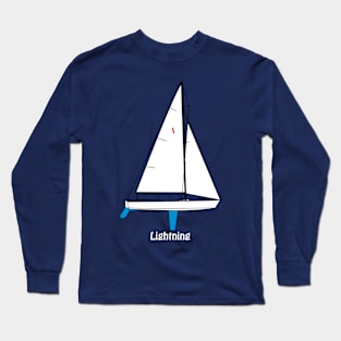 Lightning Sailboat Long Sleeve T-Shirt